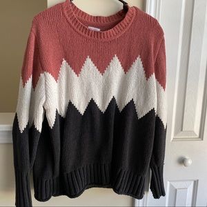 Mossimo Chevron Knit Sweater